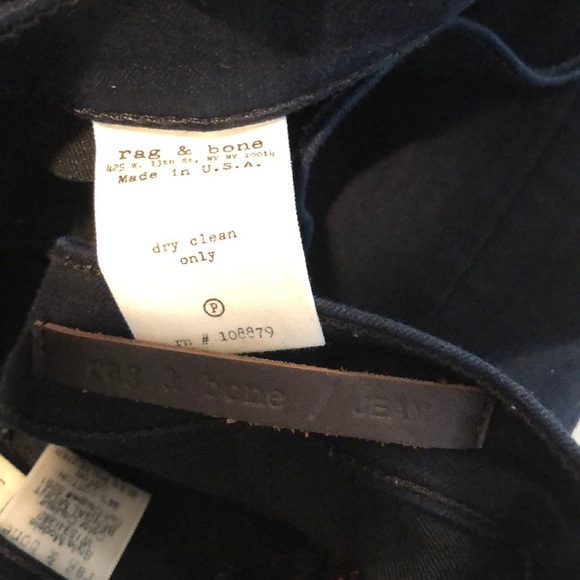 Rag and Bone Embellished Jeans - Picture 3 of 6